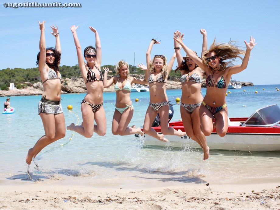 Beach - blackpool girls