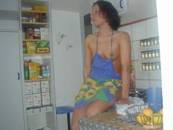 Cute girl in kitchen 11/17