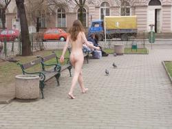 Naked girl at public 01 24/52