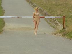 Naked girl at public 06 12/124