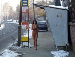 Naked girl at public 14 11/71