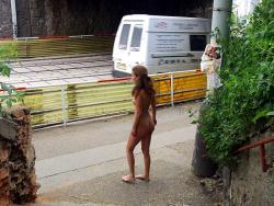Naked girl at public 17 103/107