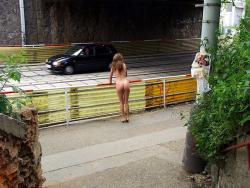 Naked girl at public 17 105/107