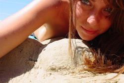 Stolen pics - young girl at beach 55 7/14