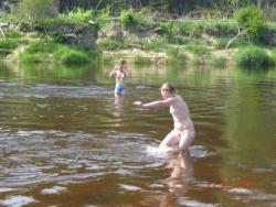 3 teens on a lake amateur set-89540 2/35