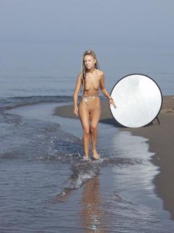Charlotte naked on the beach -39793 85/86