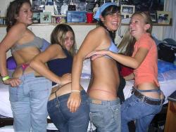 Young girls at party-  drunk teenagers - amateurs pics 18 5/48