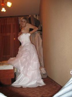 Set - blonde naked bride after wedding  11/19