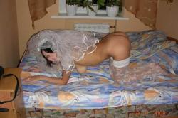Set - hot naked bride at home  10/11