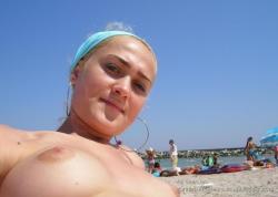 Girlfriend at sunny beach 7/7