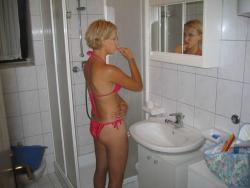 Blond girlfriend - holiday pics 12/30