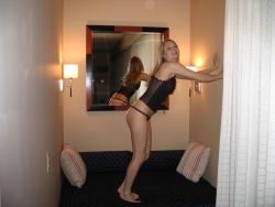 Young  blond girl strip / amateur set 44/63