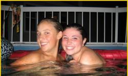 Teens friends in the pool  12/15