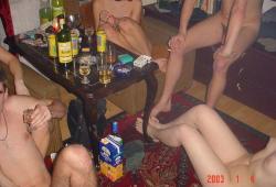 Big russian sex party / homemade pics 44/63