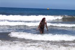 French girl, nude holidays in spain / beach pics 15/50