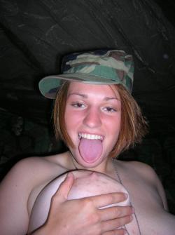 Sexy cute young soldier girls caught naked  14/41