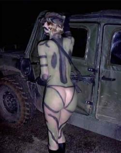 Sexy cute young soldier girls caught naked  34/41
