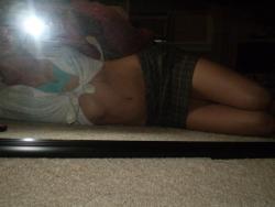 Tight athletic teen body - self pics 7/14