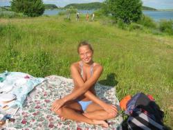 Blond amateur girl on holiday 10/13