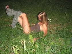 Young amateurs peeing - pissing in public no.03  33/50