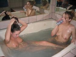 Two girls are taking a bath and shave your pussy  20/59