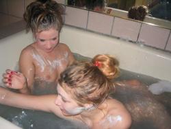 Two girls are taking a bath and shave your pussy  57/59