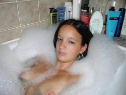 Latina girl in bath 4/11