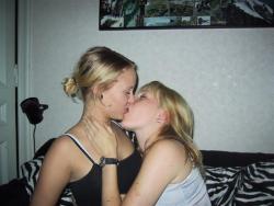 Amateur set - 2 lesbian girls with 1 boy - nice 8/50