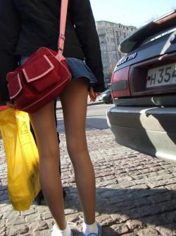 Streets upskirt voyeur spy 035  87/99