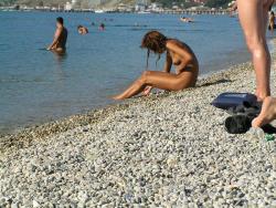 Voyeur at nudistbeach / fkk  55/96