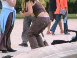 Candid voyeur teens outdoor street pics 17/53