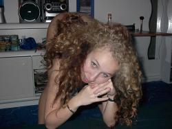 Hot german curly girlfriend spreads  26/28