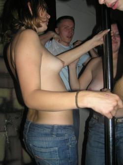 Hot teens stripping in the dance club 4  16/46