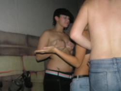 Hot teens stripping in the dance club 3  7/55