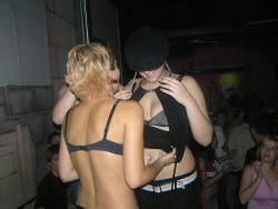 Hot teens stripping in the dance club 3  12/55