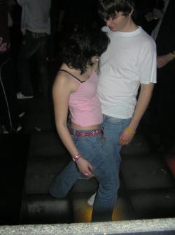 Hot teens stripping in the dance club 1  26/36