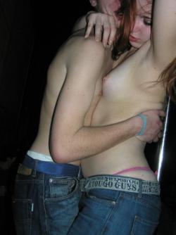 Hot teens stripping in the dance club 2  12/48