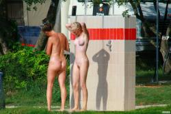 Perfect blond danish teen on nudist beach  20/31