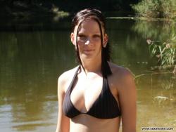 Nice ex girl chantal at the lake  4/43