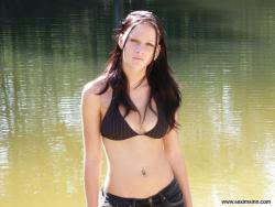 Nice ex girl chantal at the lake  7/43