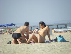 Teen on nudist beach set  young teen girl fkk 6 15/17