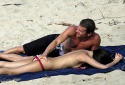 Teen on nudist beach set - young teen girl fkk 33/35