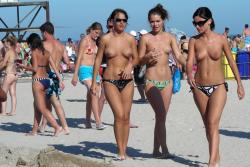 Topless teens on beach set -young teen girl fkk 21/43
