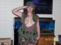 Young soldier girls caught naked - military - army 24/55