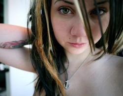 Emo teen with huge boobs  32/45