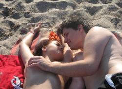 Bulgarian couple on the beach 10/14