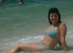Amateur couple vacation - on the beach 14/28