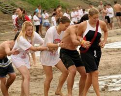 College initiations: wet games. part 2.  12/41