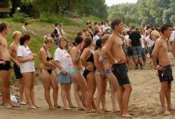 College initiations: wet games. part 2.  26/41