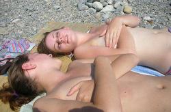 Amateurs: handbras on the beach. part 1.  32/33